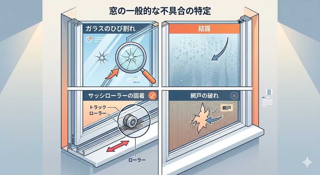 窓の様々なトラブル