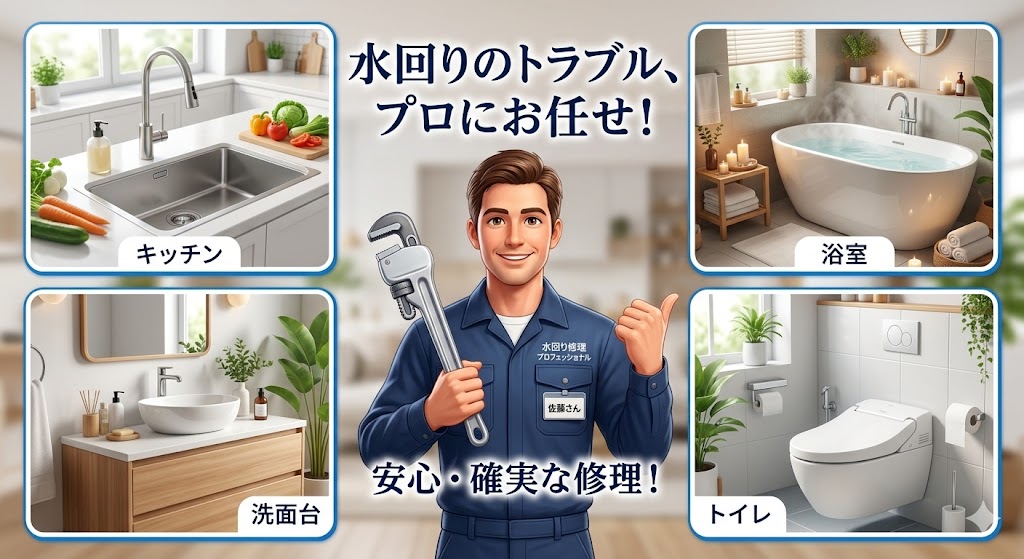 水回りトラブル解決ガイド