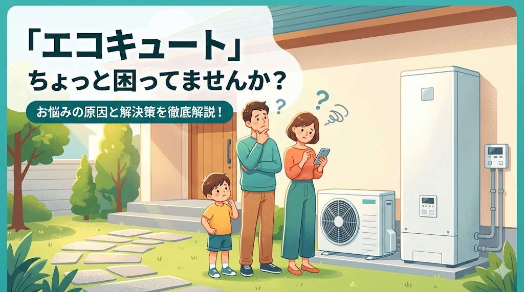 エコキュートのトラブル解決