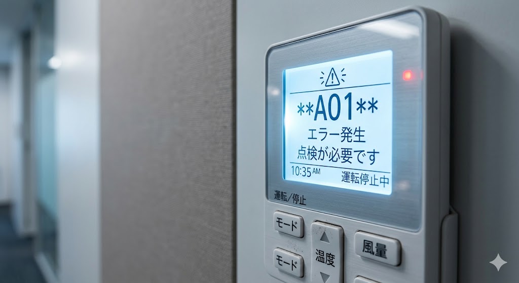 リモコン内のエラーコード