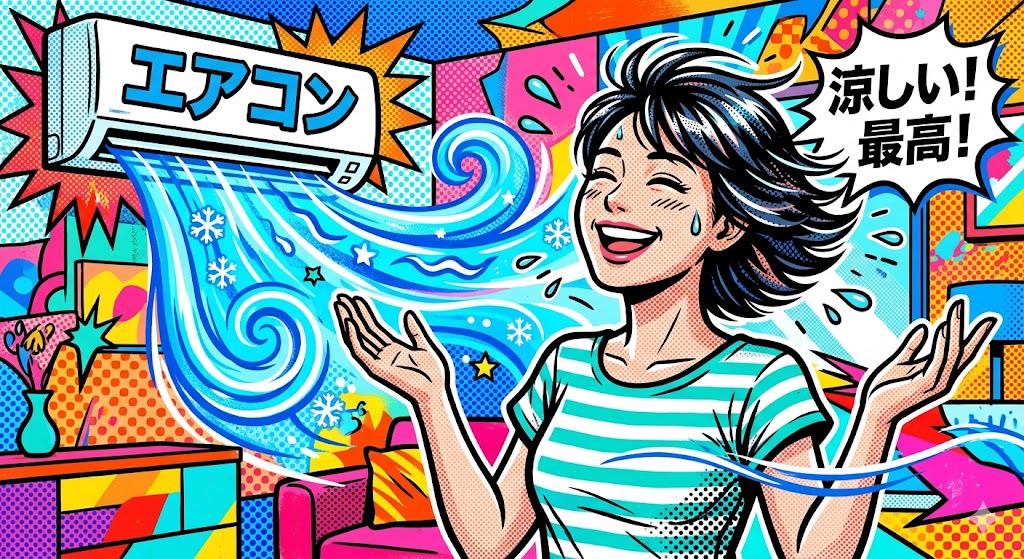 快適なエアコン！