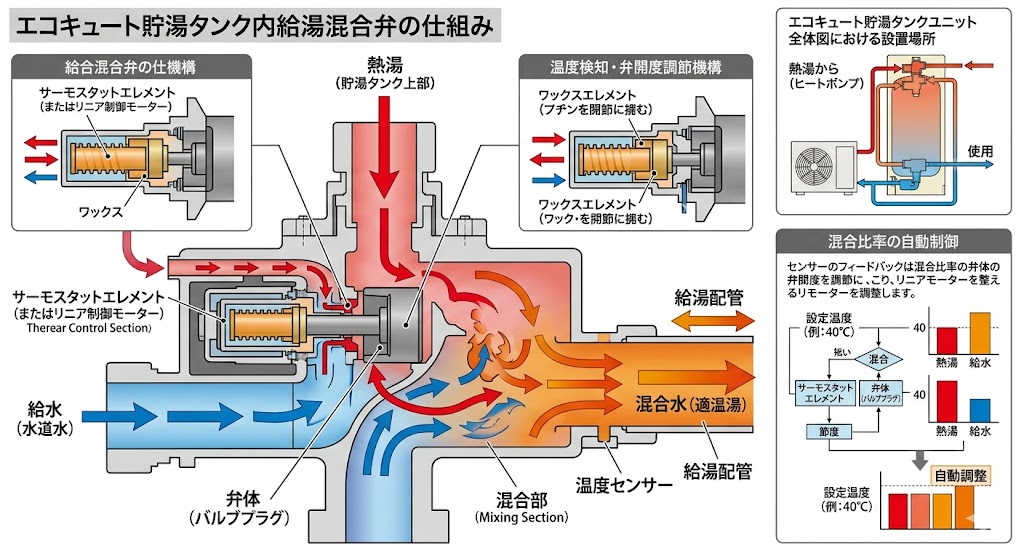 混合弁の不具合