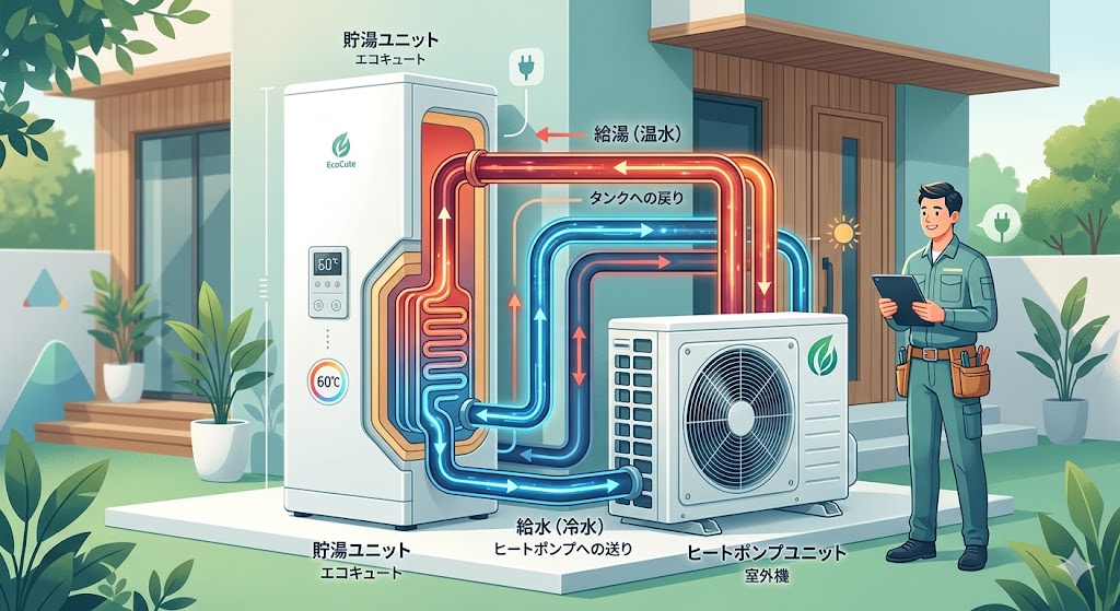 埼玉県のエコキュート対応はお任せ！