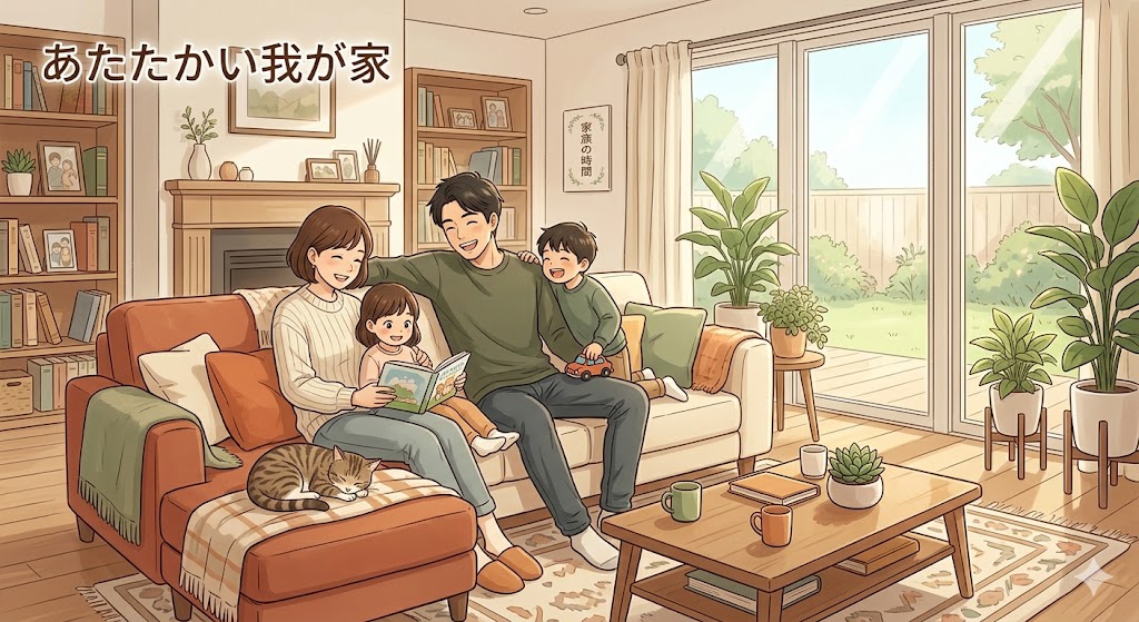 暖かい家