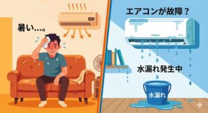 エアコンからの水漏れ