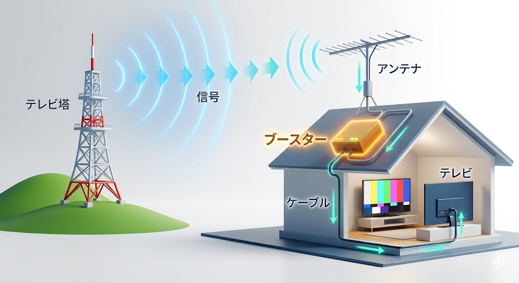 電波が届く仕組み