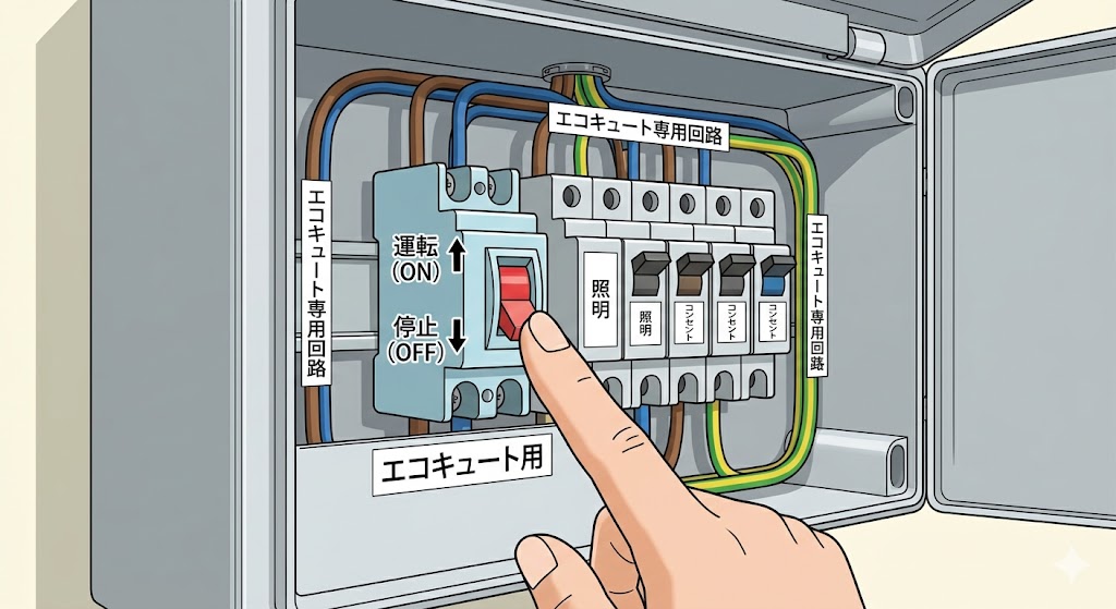 ブレーカーの確認