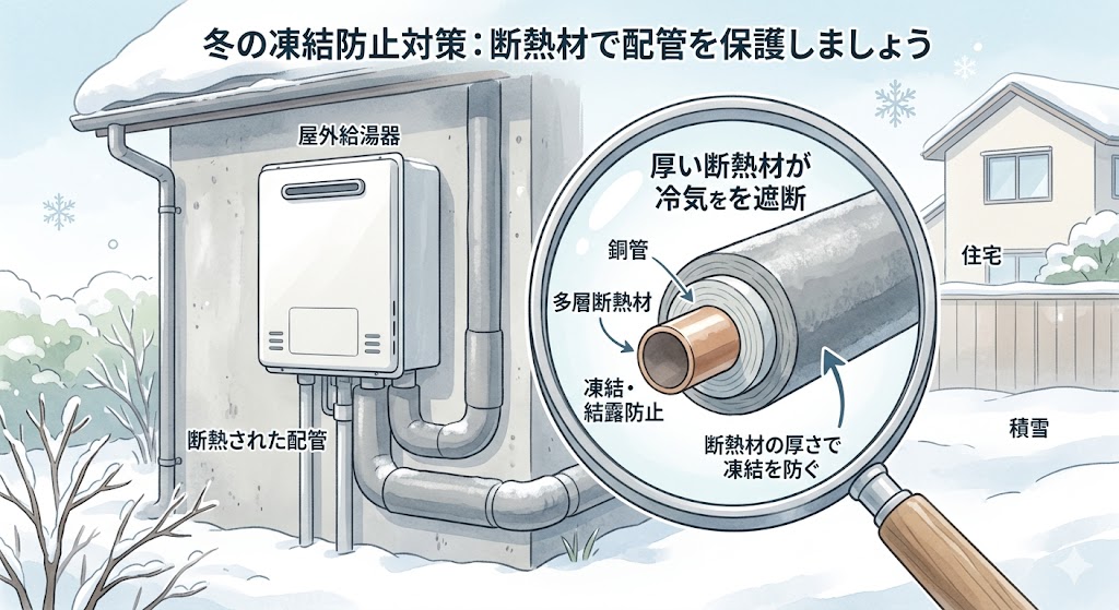 配管の凍結対策
