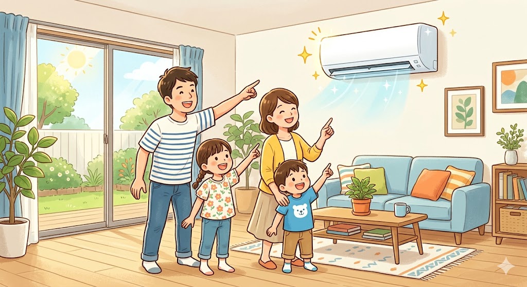 設置完了！快適な暮らしへ！