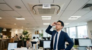 業務用エアコンが冷えない！
