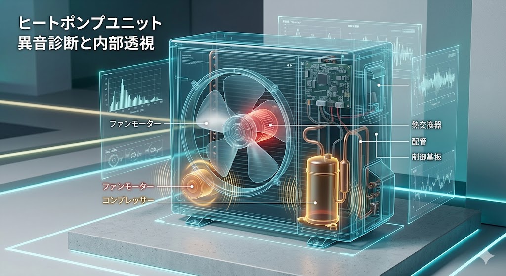 ヒートポンプユニットの故障