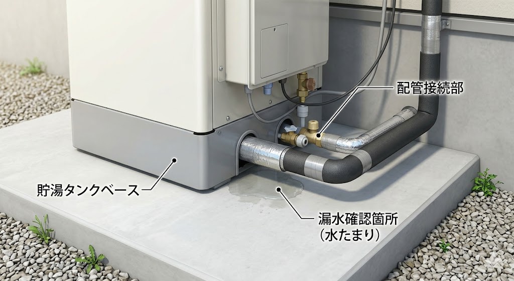 貯水タンクのチェック