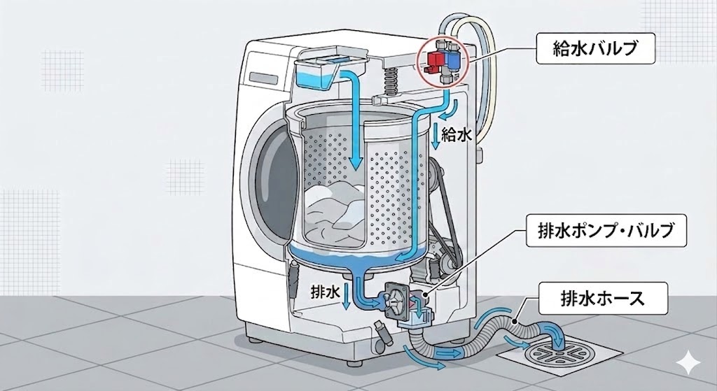 給水・排水に関する構造