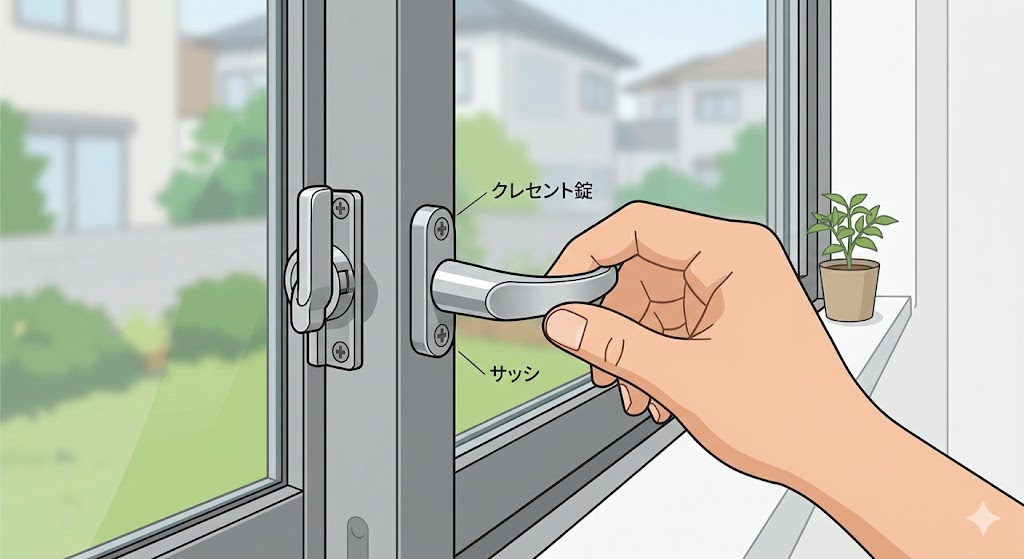 鍵のかかり具合