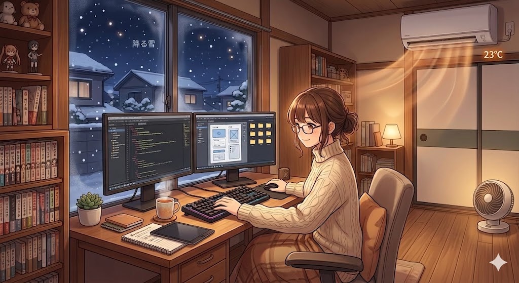 快適な仕事部屋