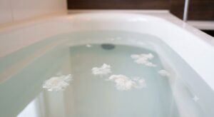 お風呂のお湯に白い浮遊物が！風呂釜の汚れの原因とプロが教える洗浄のタイミング