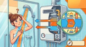 【大阪府門真市】シャワーのお湯が急に冷たくなる？温度が安定しない「サンドイッチ現象」の原因と解決策