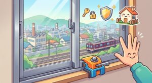 【東大阪市】窓からの侵入をブロック！賃貸物件に傷をつけず設置できるサッシ用補助錠の選び方