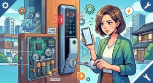 【京都府向日市】スマートロックの落とし穴？電子錠の電池切れ対策と物理鍵の安全な併用ガイド