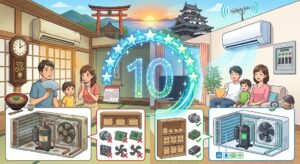 エアコンの寿命は10年？メーカーの部品保有期間から考える最適な買い替え時期