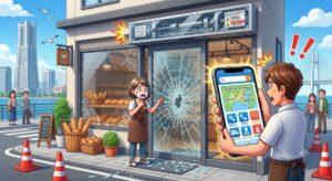 【神奈川県】店舗の大型ガラス・自動ドア破損時の緊急対応ガイド！迅速で確実な技術者の選び方