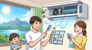 エアコンからの嫌なニオイ…原因はカビ？本格的な夏前の解決法