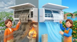 【山口県】エアコンのフィルターケアで賢く節約。電気代を抑える月1回のお手入れ術