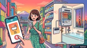 【東京都】スマホでお湯はり完了！給湯器を無線LAN対応リモコンへ交換するメリットと仕組み