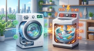【東京都千代田区】インバーター搭載洗濯機と非搭載の違いを徹底解説！静音性と省エネ効果で選ぶ最適な一台