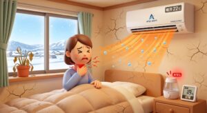 【福井県越前市】エアコン暖房で部屋が異常に乾燥する原因とは？喉の痛みや肌荒れを防ぐ確実な対策