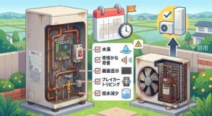 【埼玉県羽生市】設置から10年が分かれ道。エコキュートの寿命サインと見逃せない点検ポイント