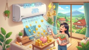 【福島県須賀川市】エアコン設定温度を1度変えると電気代はどうなる？技術者が語る省エネの基本と実践術