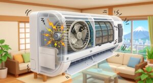 【静岡県長泉町】エアコンから「ジー」「カラカラ」と異音が聞こえたら？原因と安全な確認ポイント