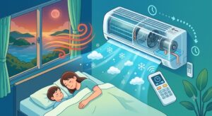 【長崎県小値賀町】寝苦しい熱帯夜を快眠へ！熱がこもりやすい夜に効くエアコンの賢いタイマー術