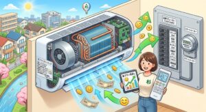 【東京都杉並区】電気代高騰に打ち勝つ！エアコンの本格的な節電と電力プラン見直しの相乗効果